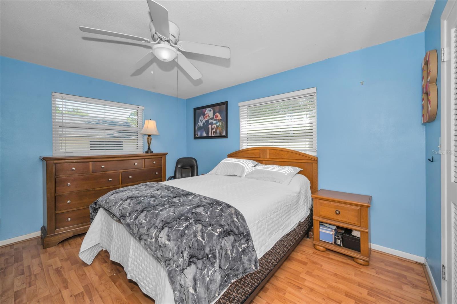 Bedroom 2 with walk-in closet