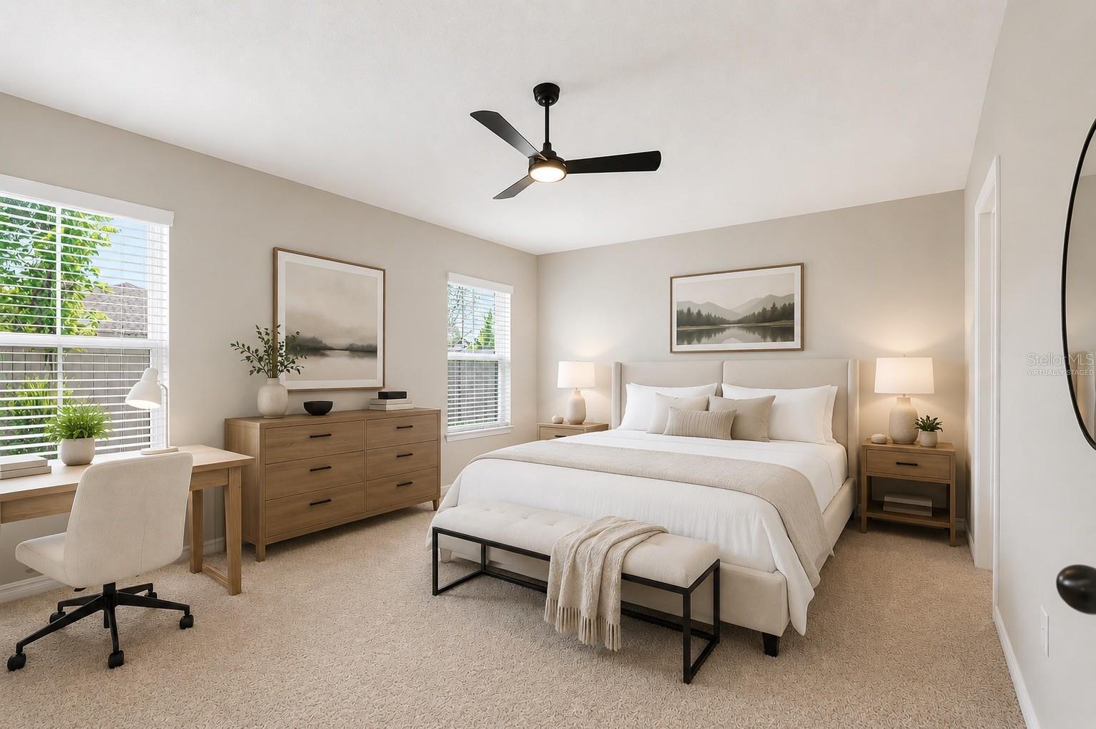 14919 Sterling Spur Ave, Lithia FL 33547 - Primary Bedroom - Virtually Staged