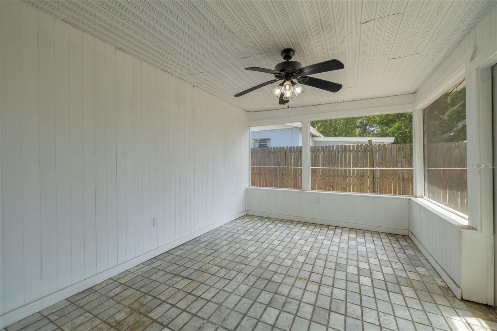 Screened Back Porch