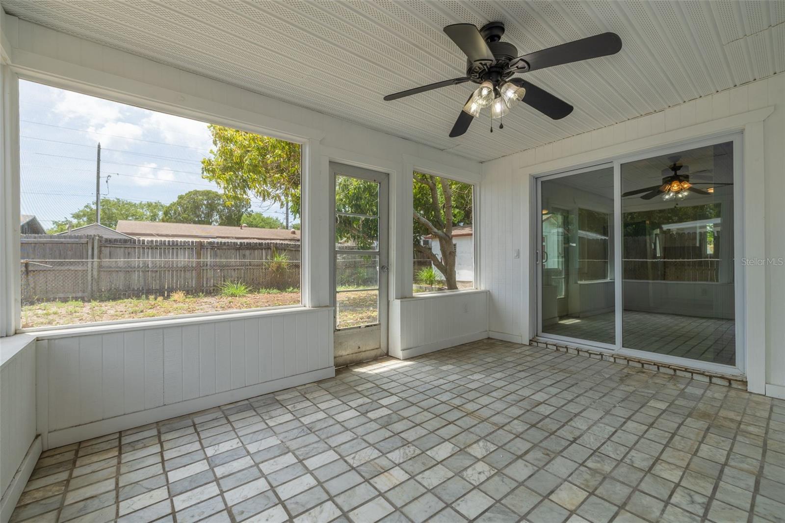 Screened Back Porch