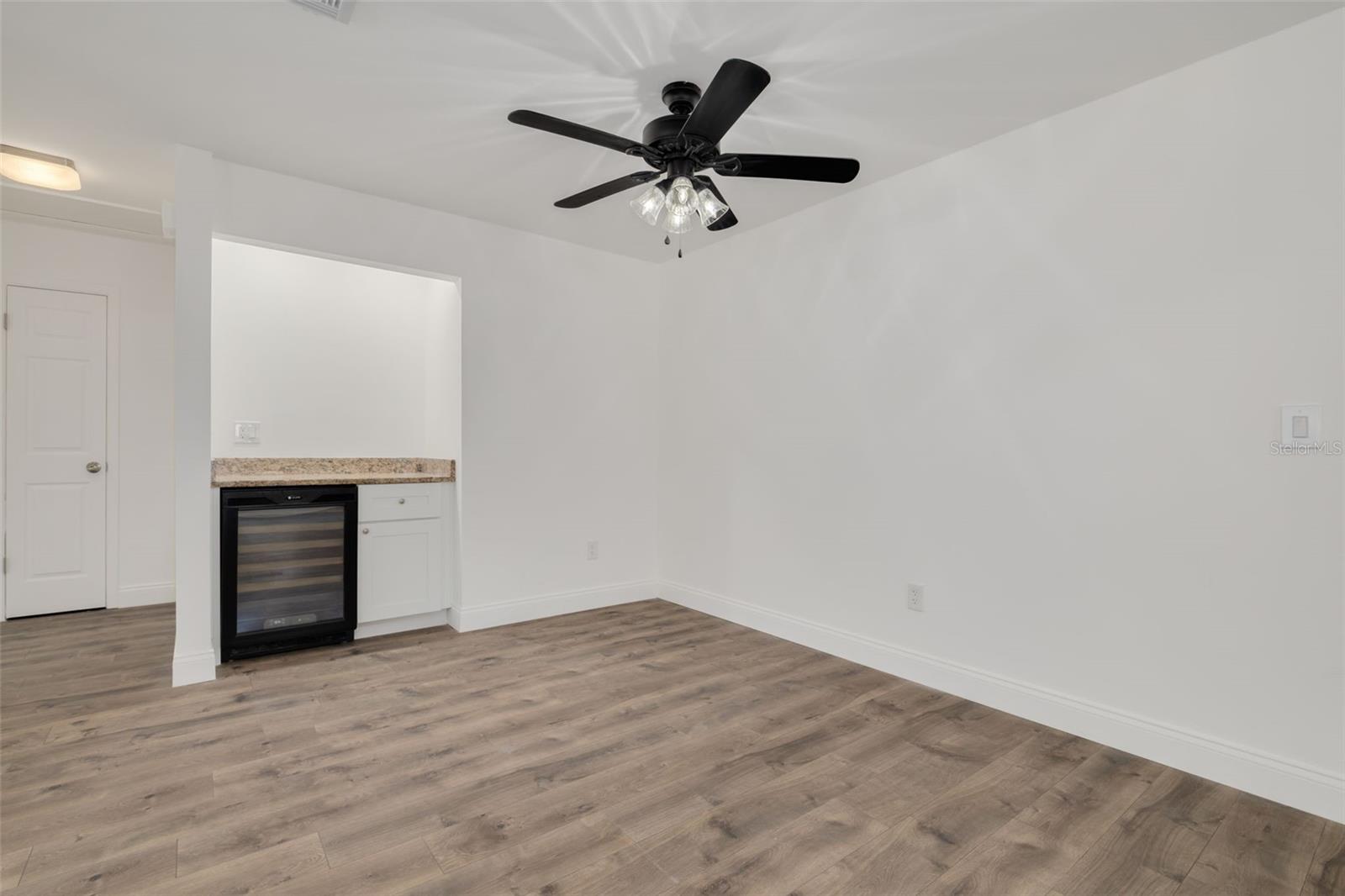 Living Room with Dry Bar