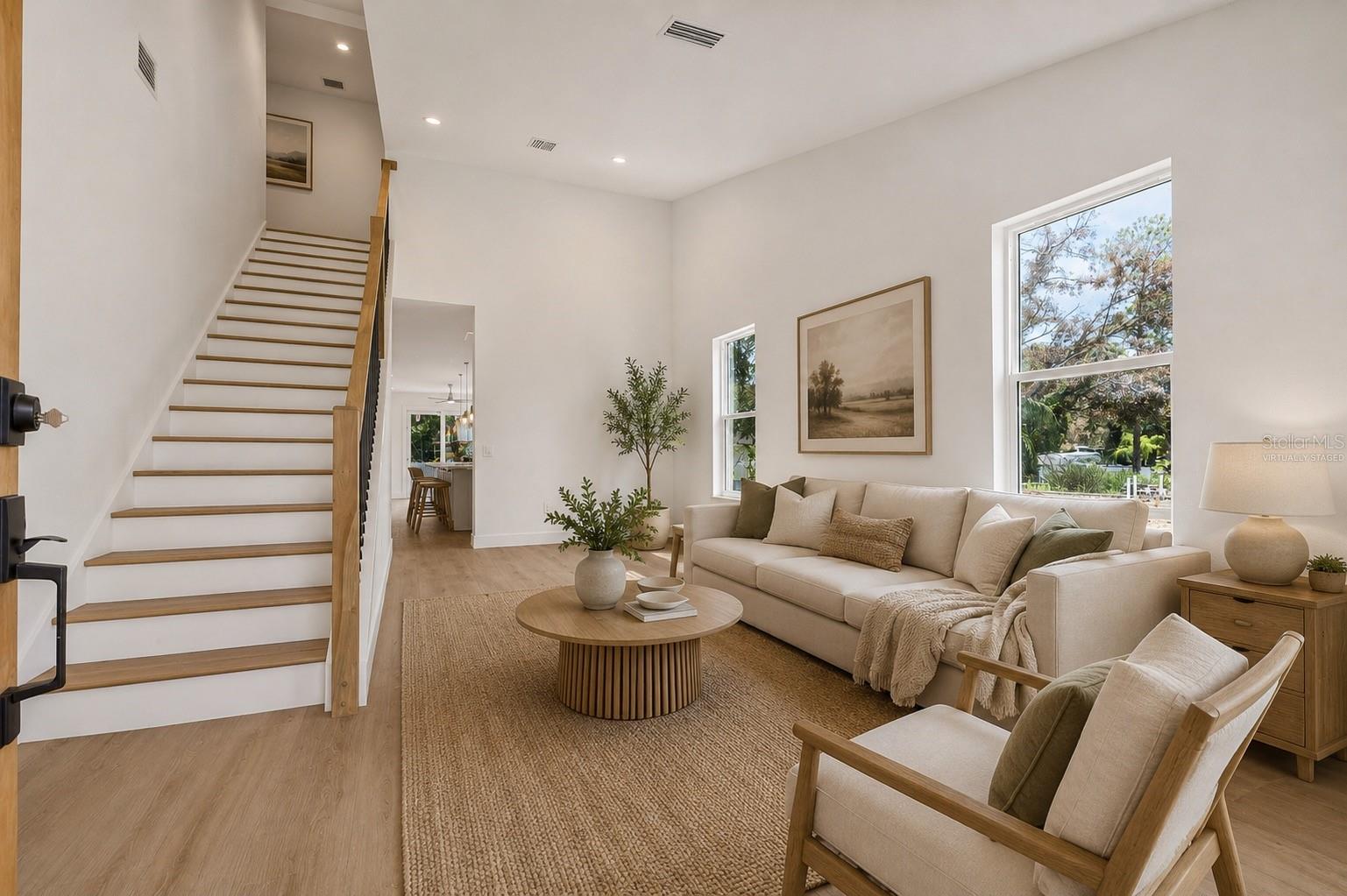 Front Living/Dining Room (Virtually Staged)
