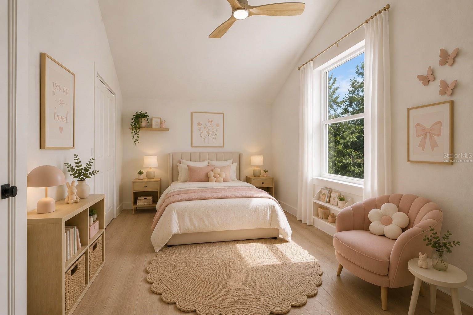 Bedroom 2  (Virtually Staged)