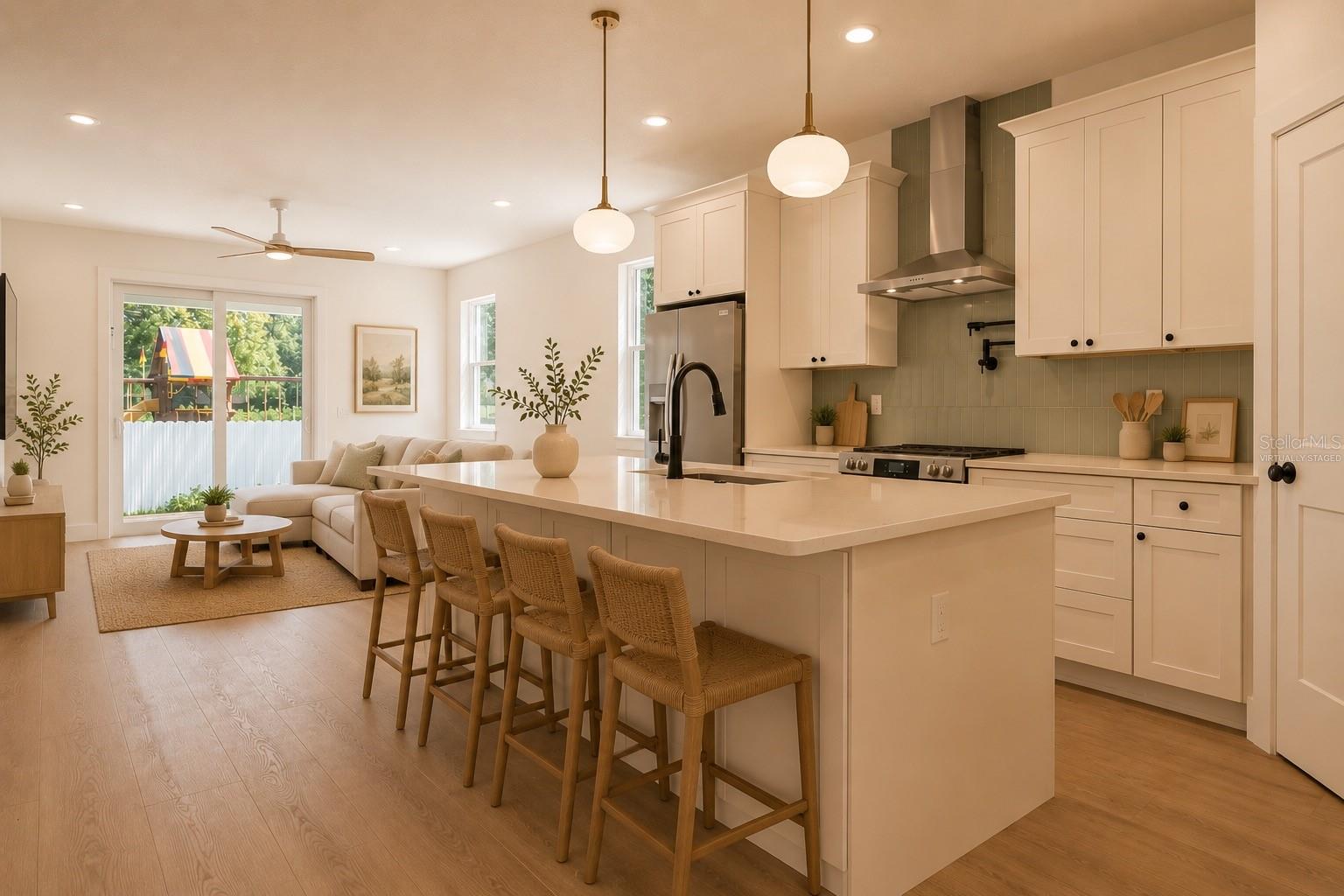 Kitchen  (Virtually Staged)