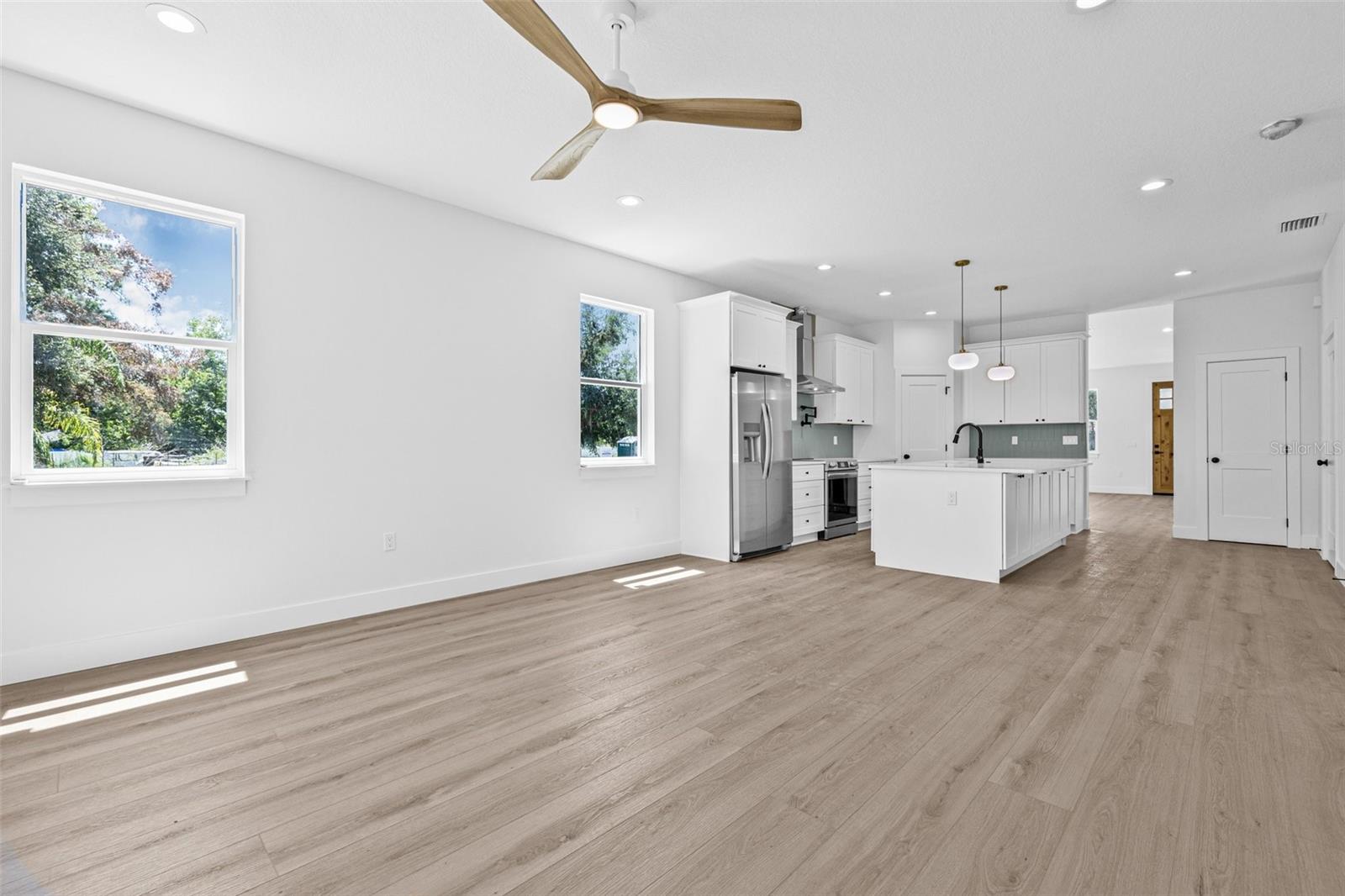 Living Room off of Kitchen