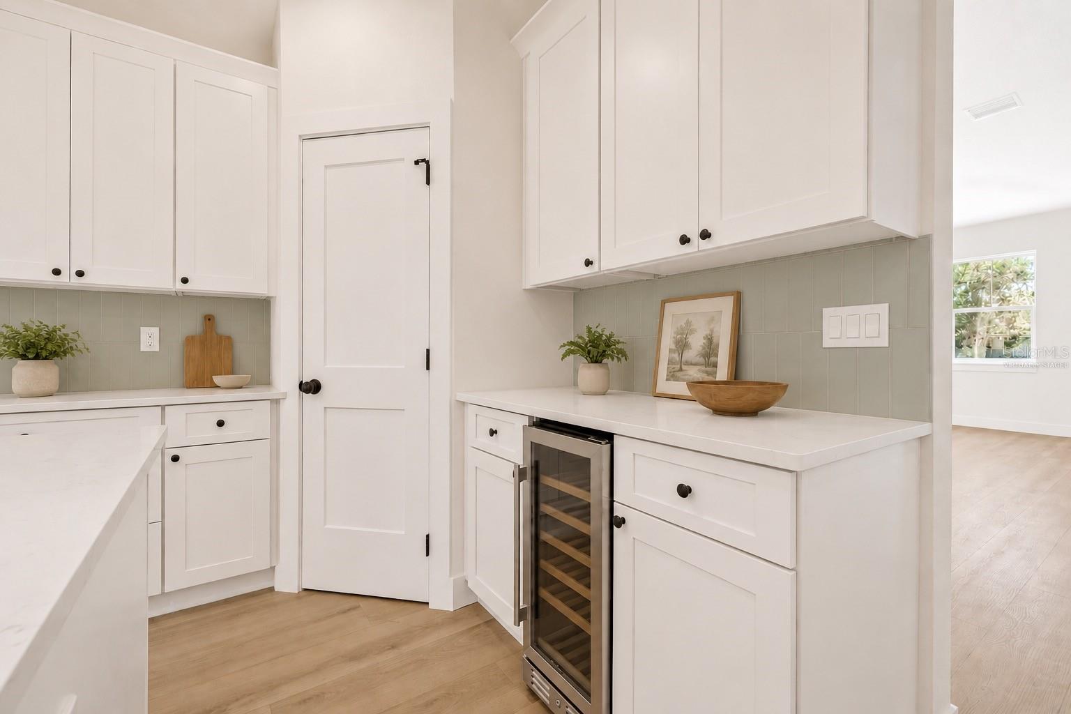 Wine Refrigerator  (Virtually Staged)