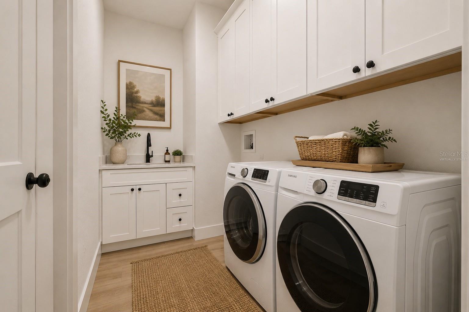 Laundry Room S  (Virtually Staged)