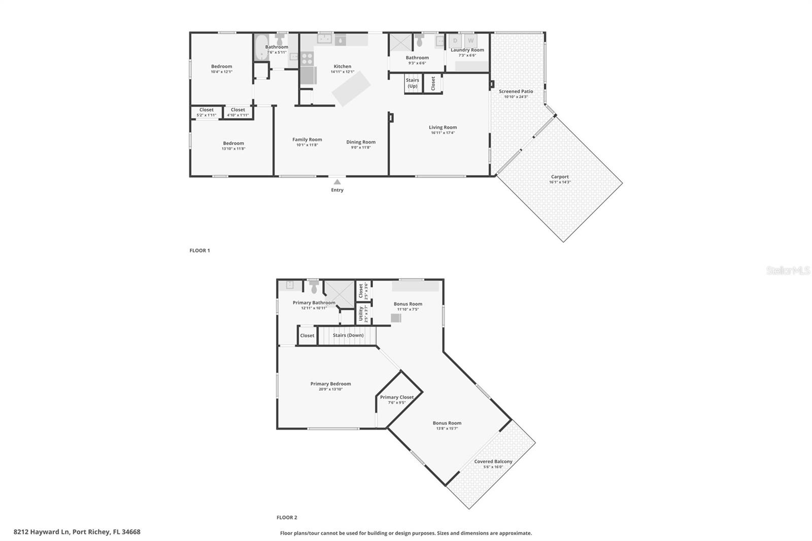 Floor Plan Level 1 & 2