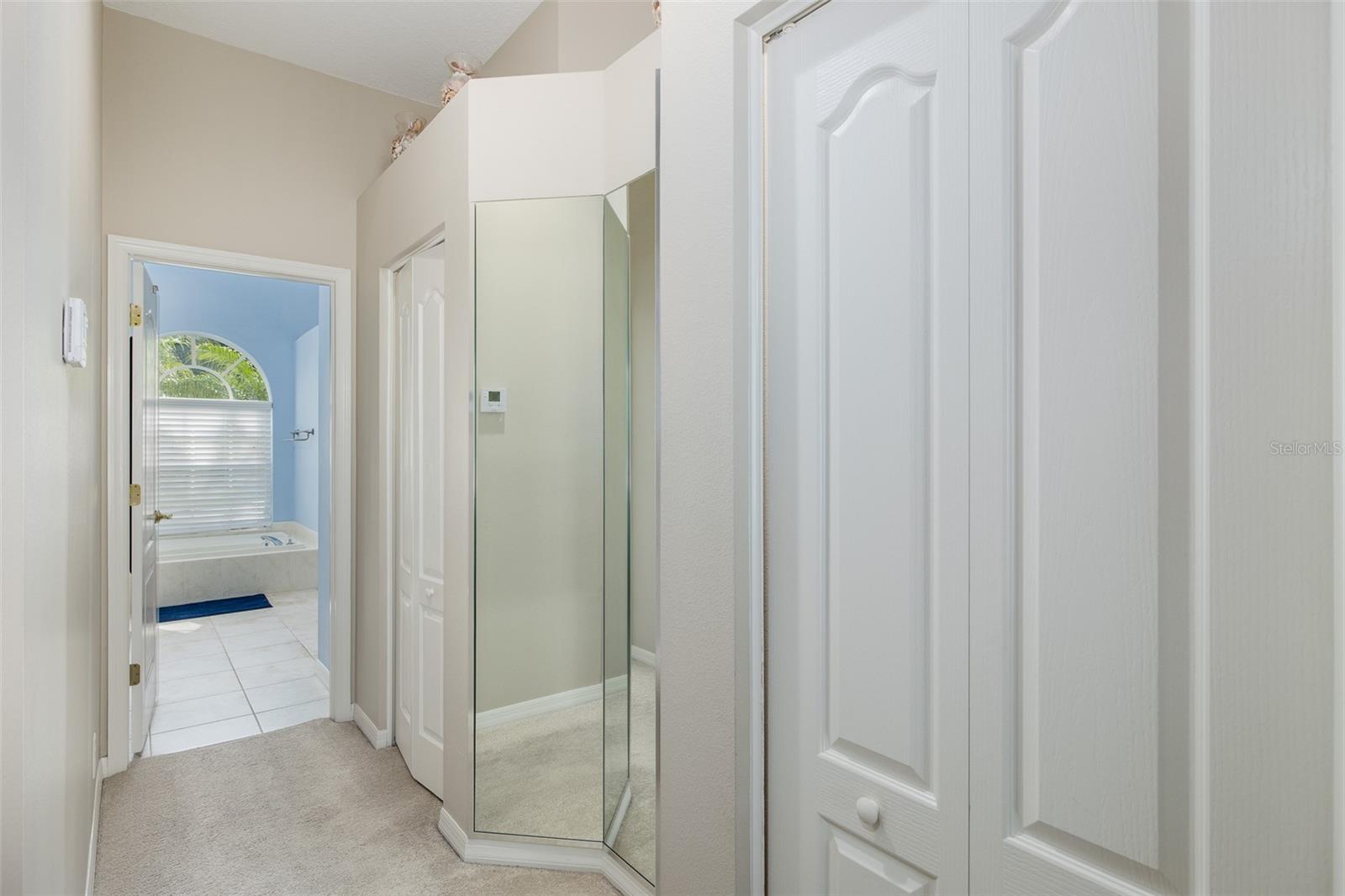 Double Entry Walk-In Closet