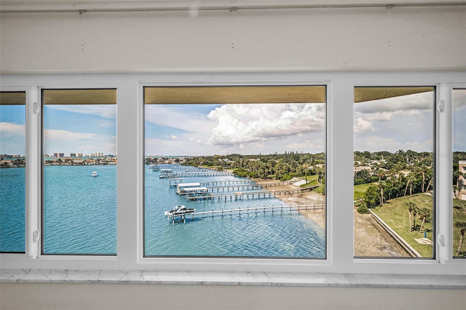 View of Bay from every window