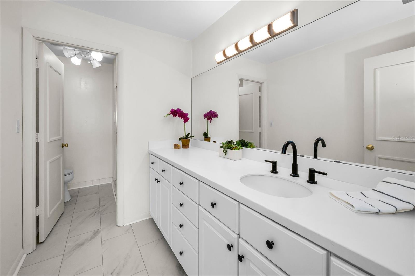 Master bathroom