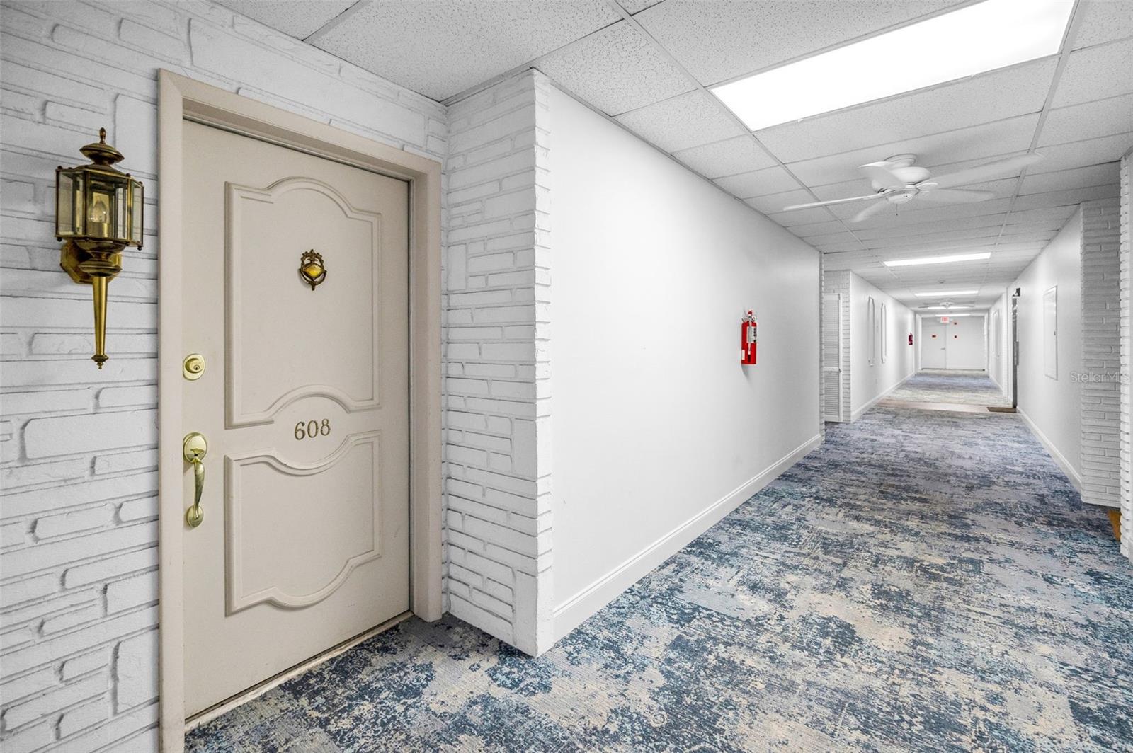 Hallway, safe and secure