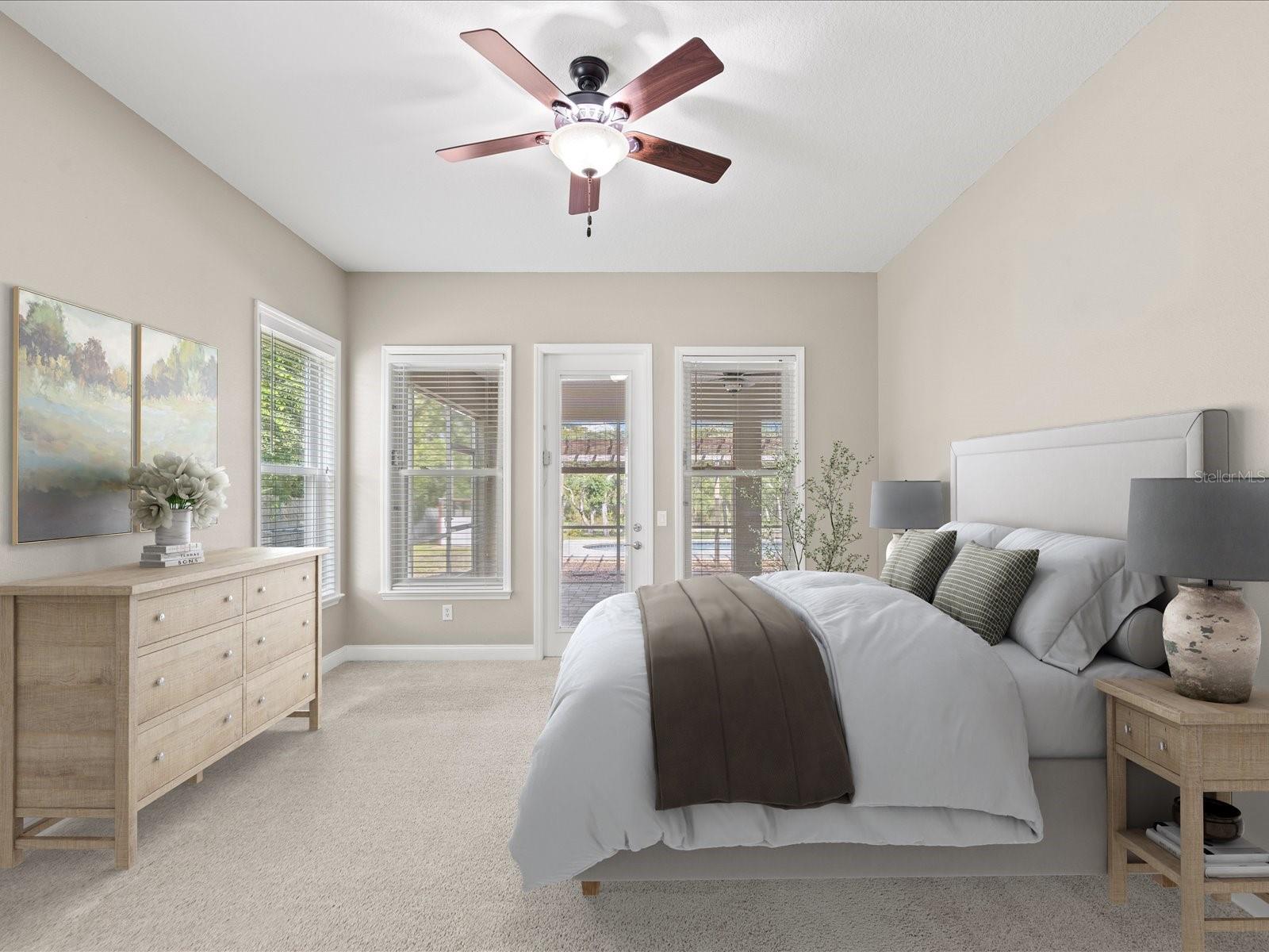PRIMARY BEDROOM VS