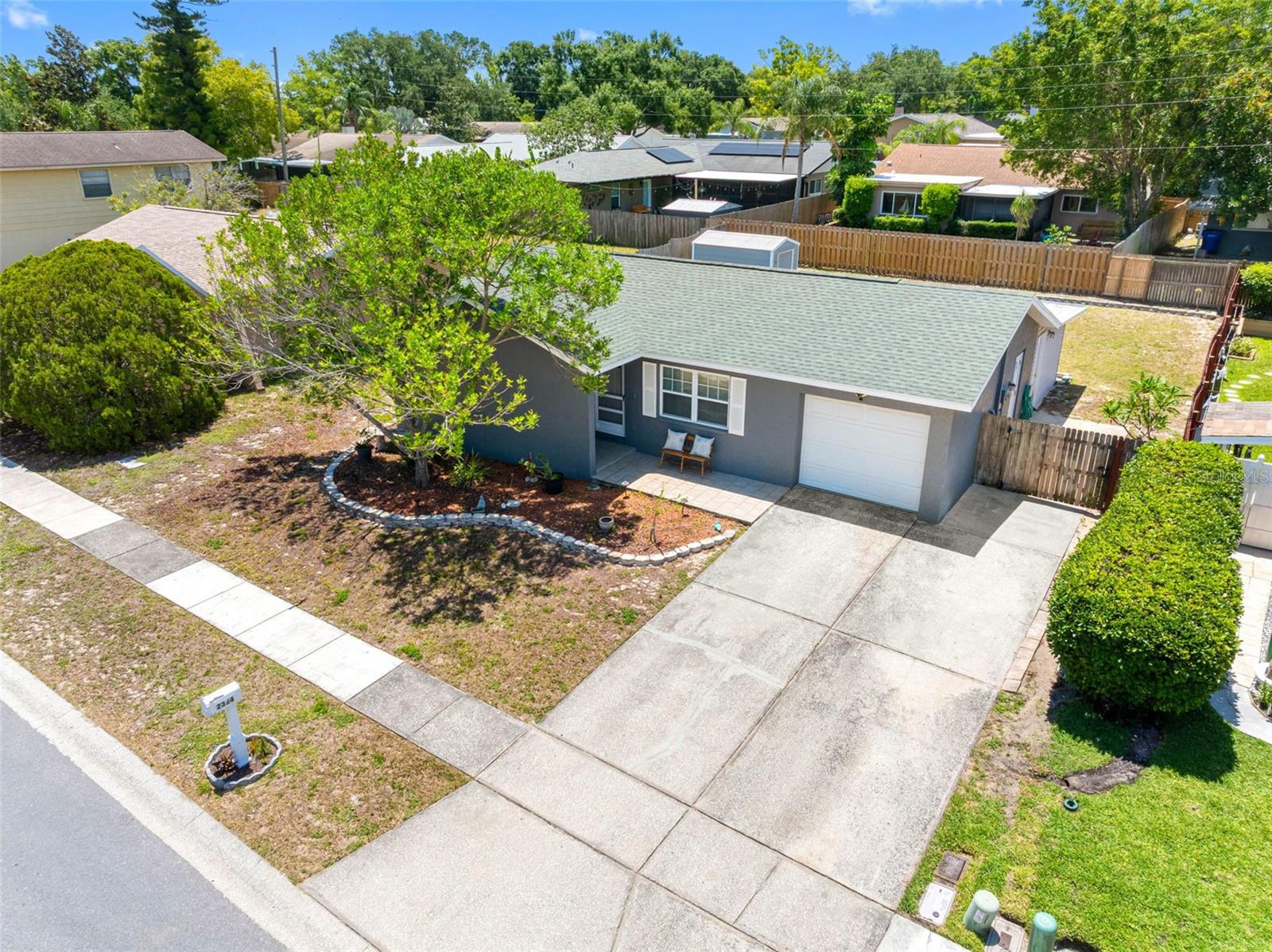 Large Fenced Backyard