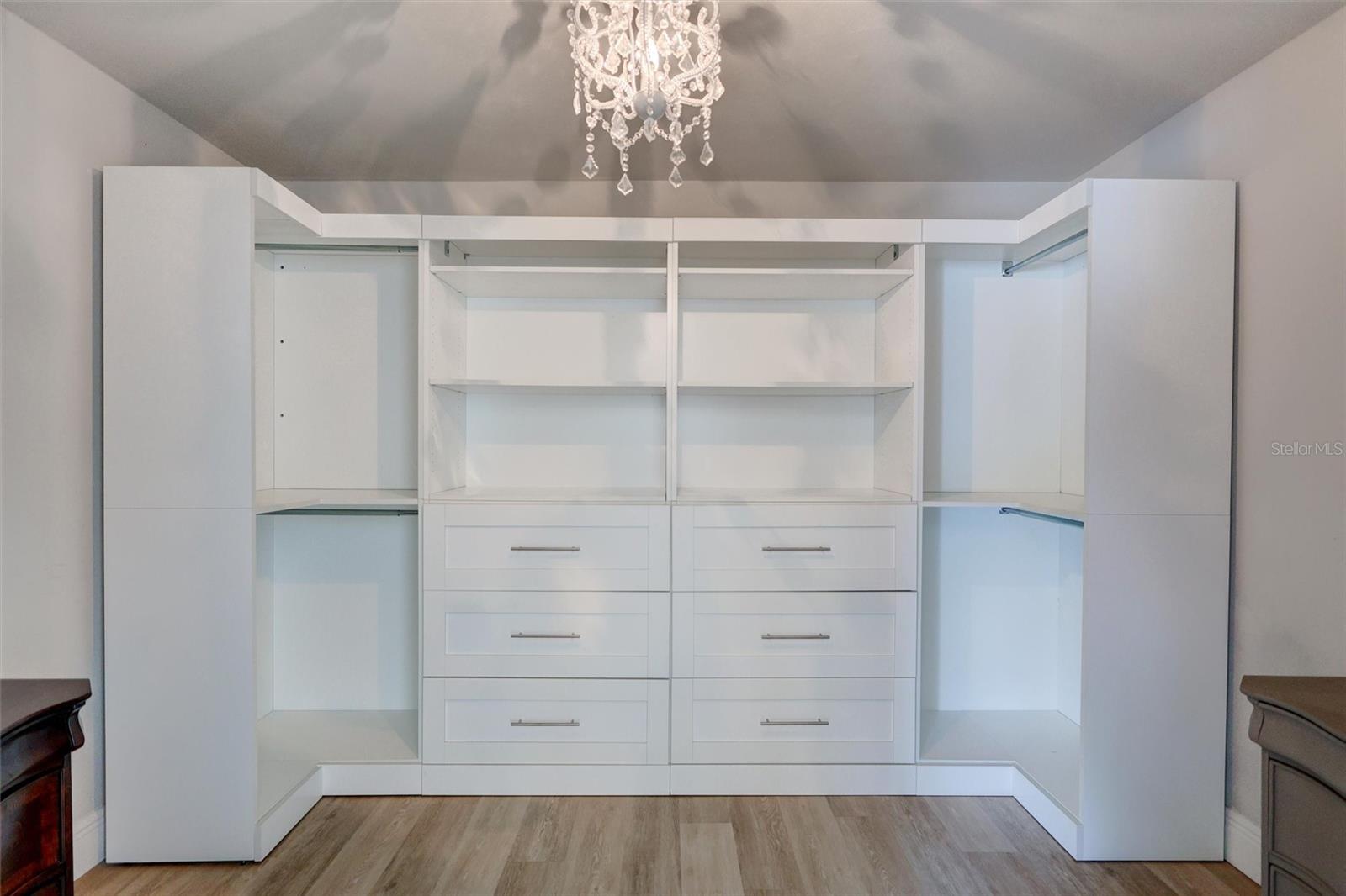 Primary Huge Walk in Closet