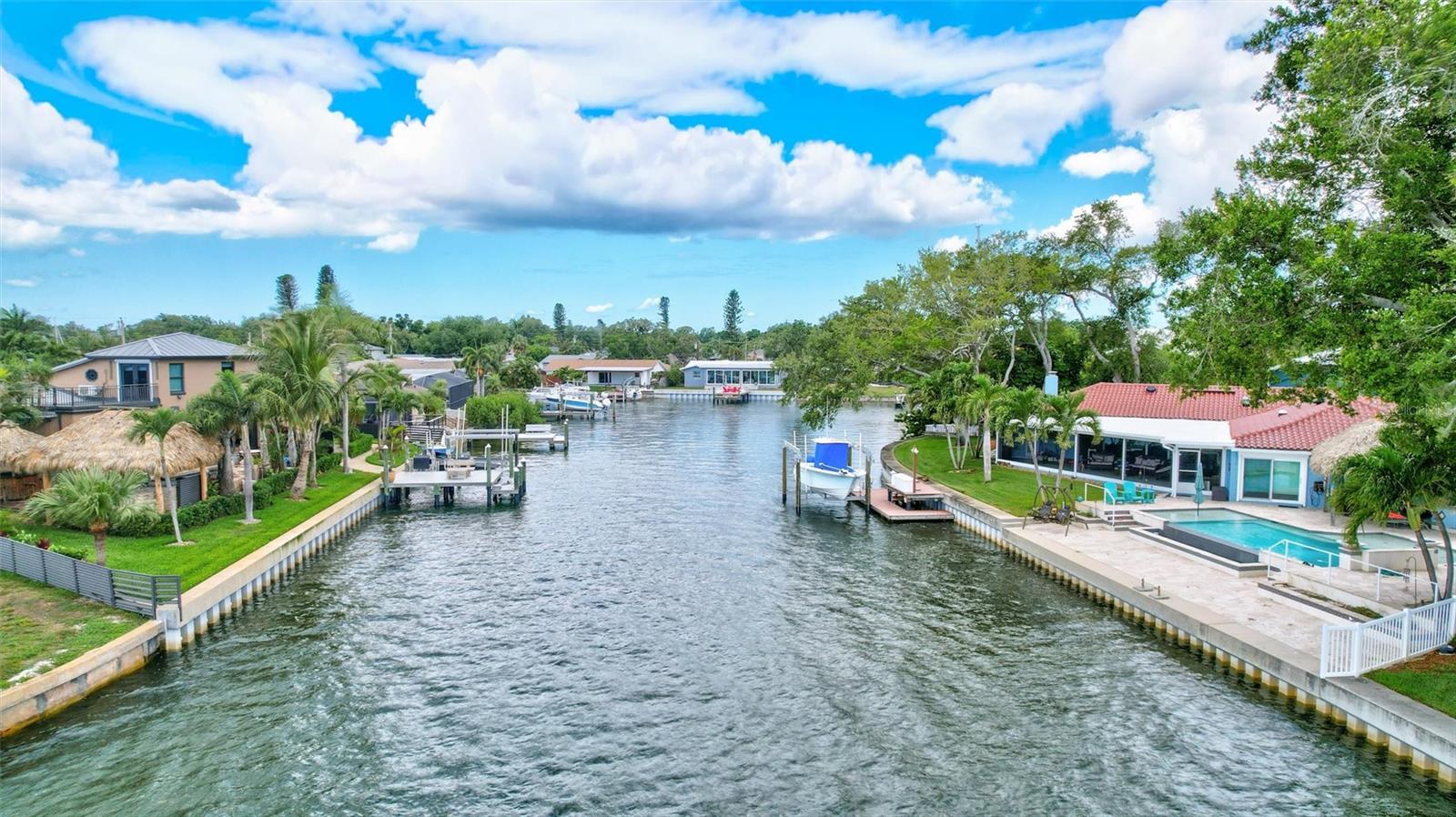 Deep Water wide canal