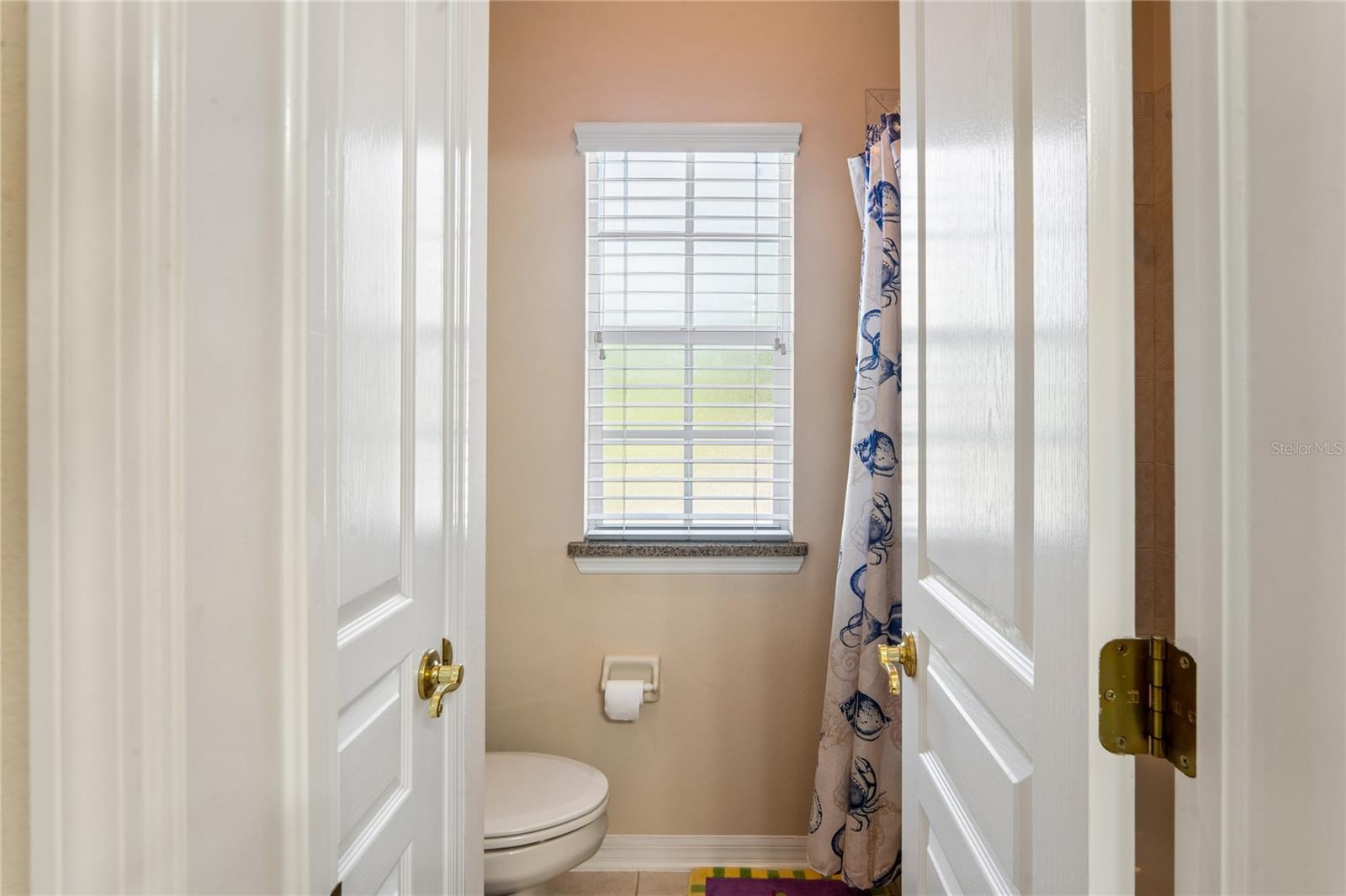 Jack and Jill Bathroom between bedroom 2 and 3