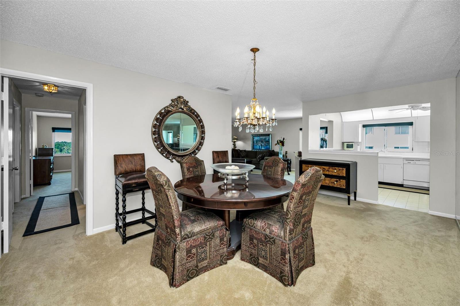 Large dining area