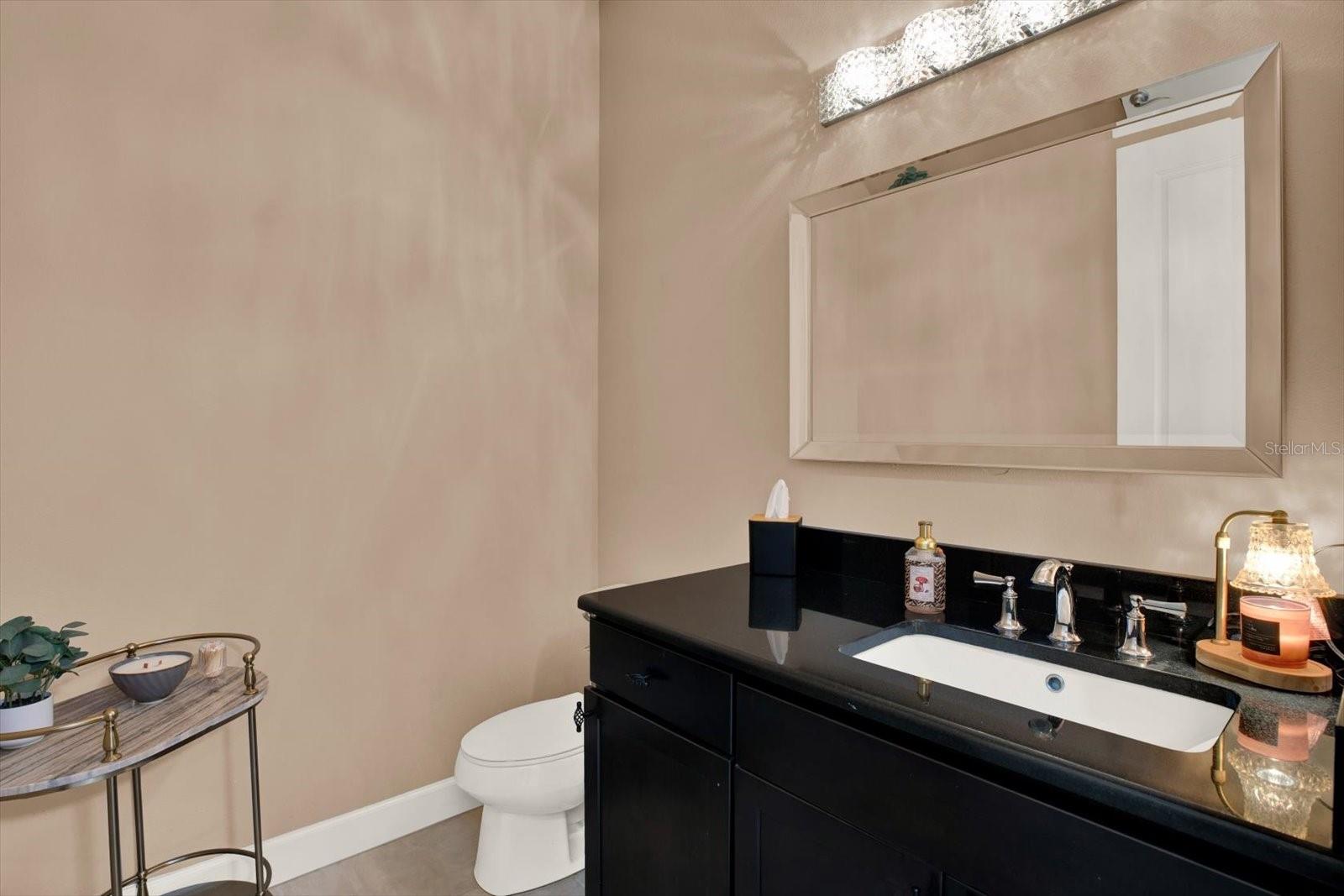 1st floor half bath