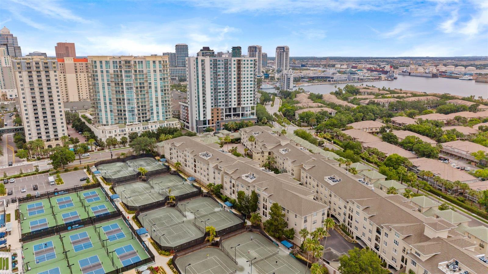 Aerial facing NE