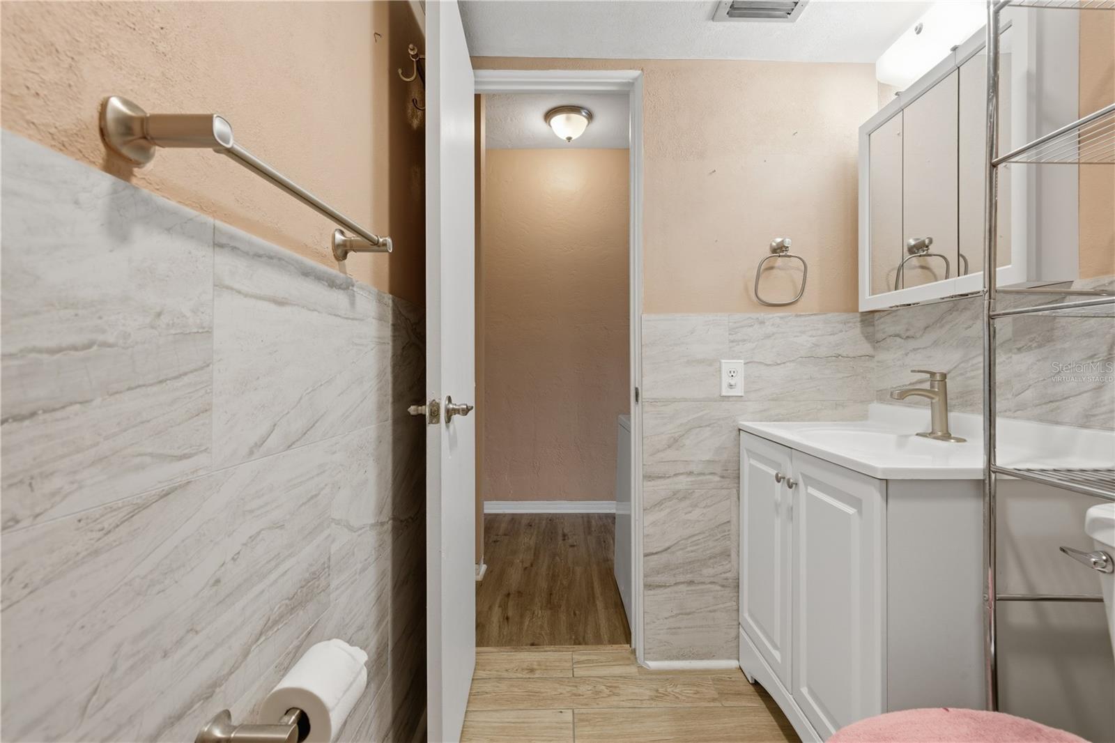 Virtually Staged bedroom
