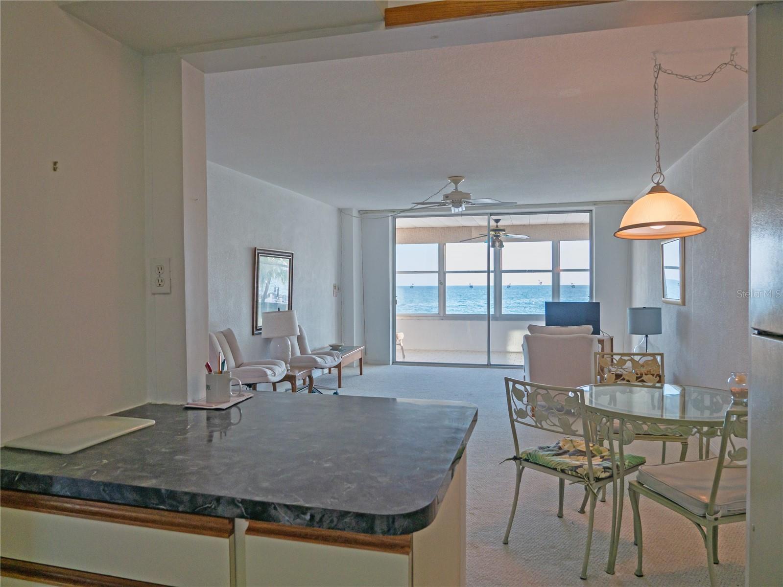 Water View from the Kitchen