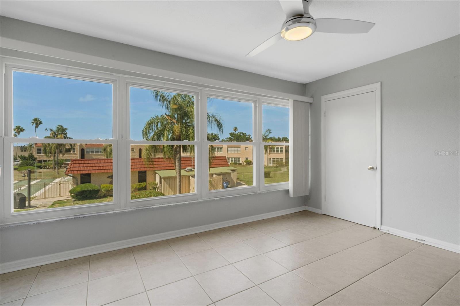 Florida Room With Door to Storage Closet