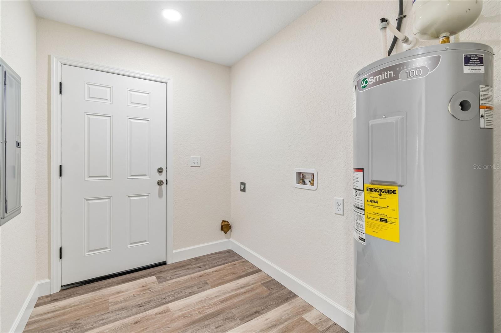 inside laundry room