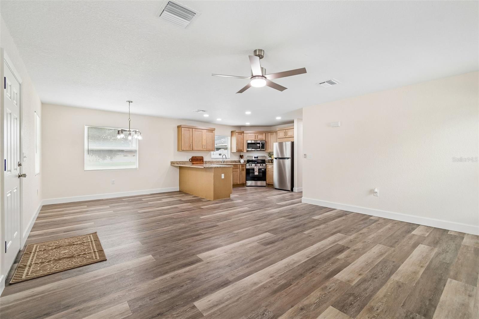 open floorpan