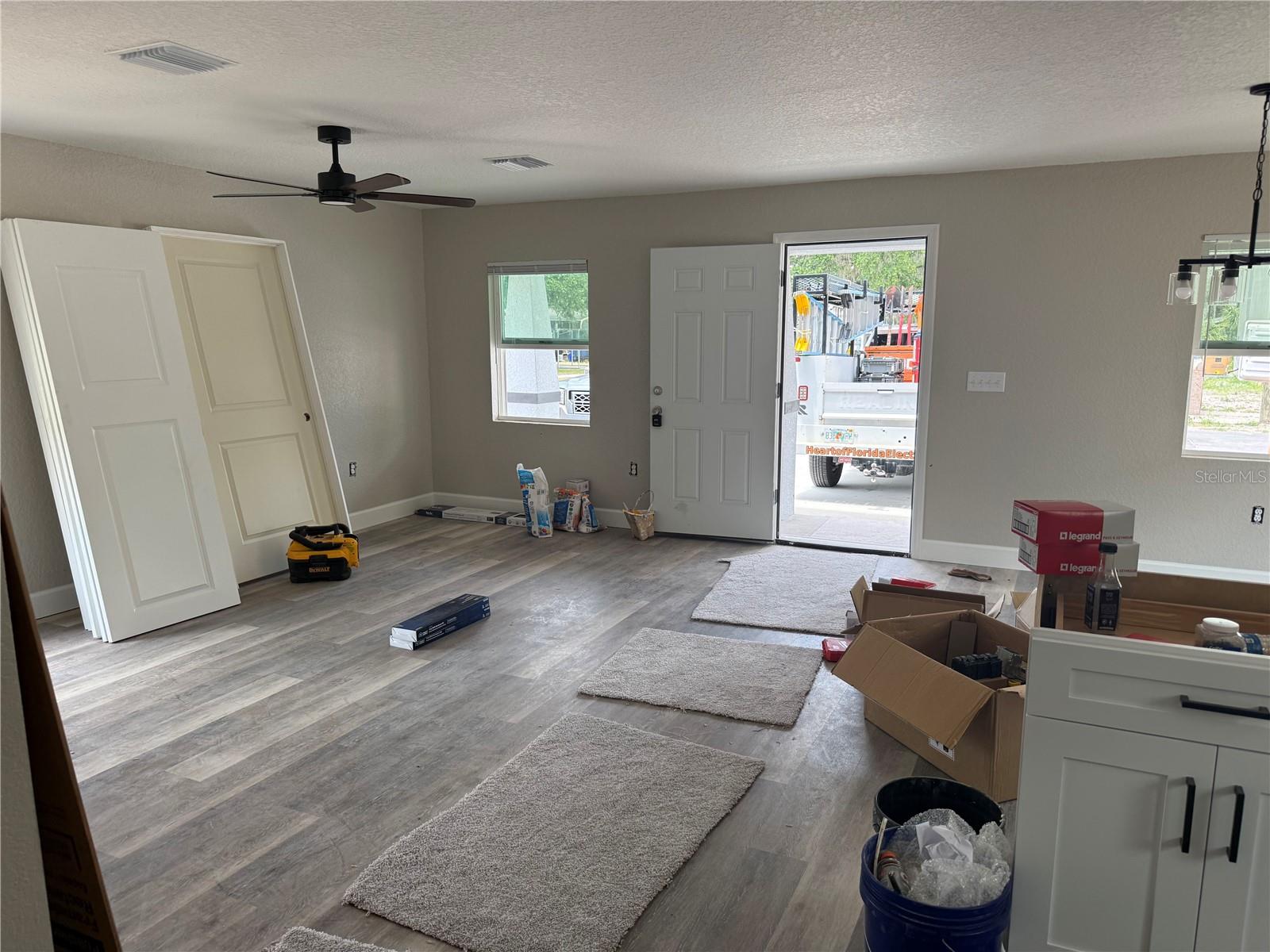 great room unfinished