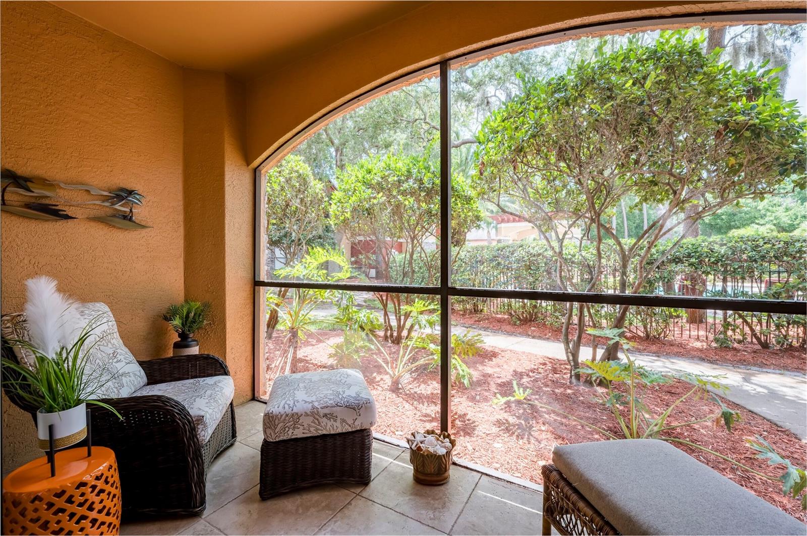 Patio off of Primary Bedroom