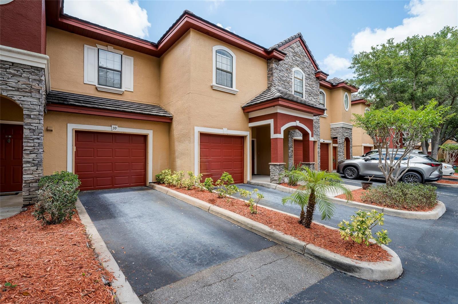 Driveway to Garage