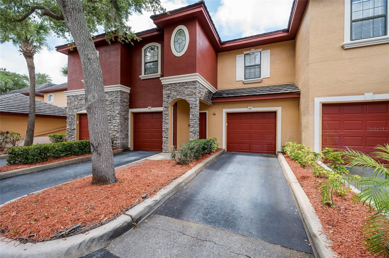 Driveway to Garage