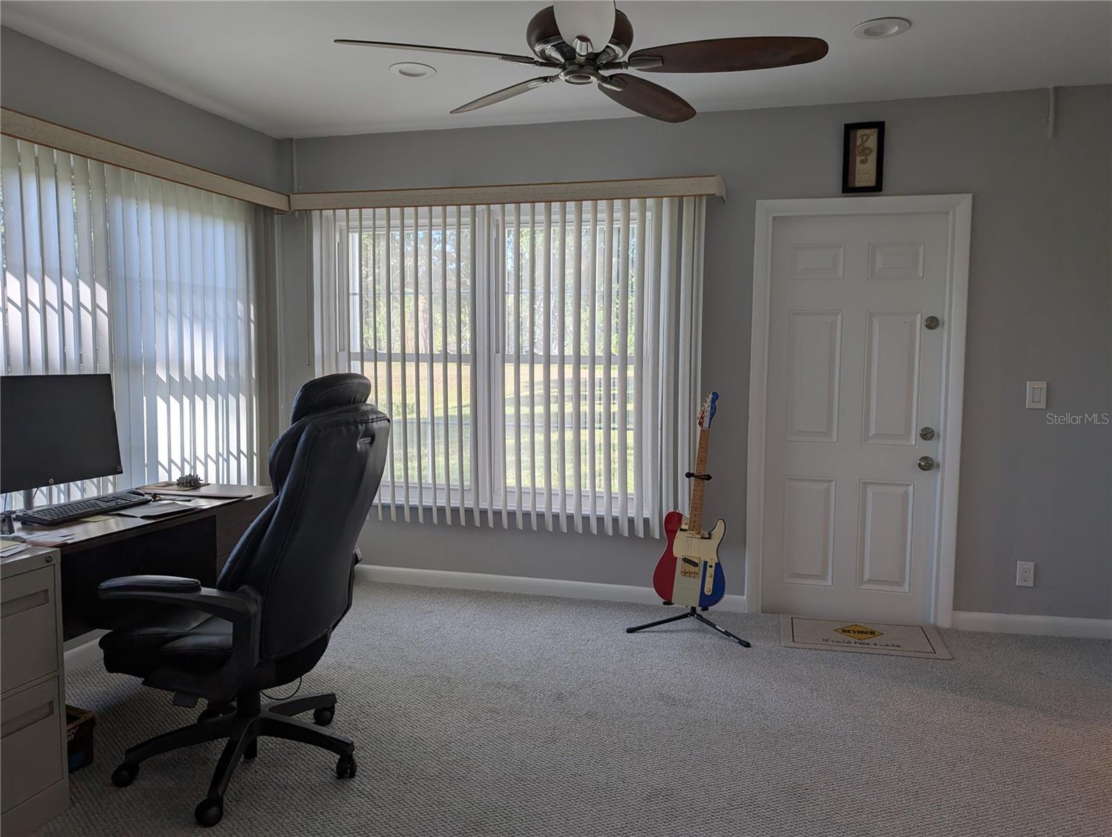 View into Bonus room from Florida room. Keep your eyes on the view!