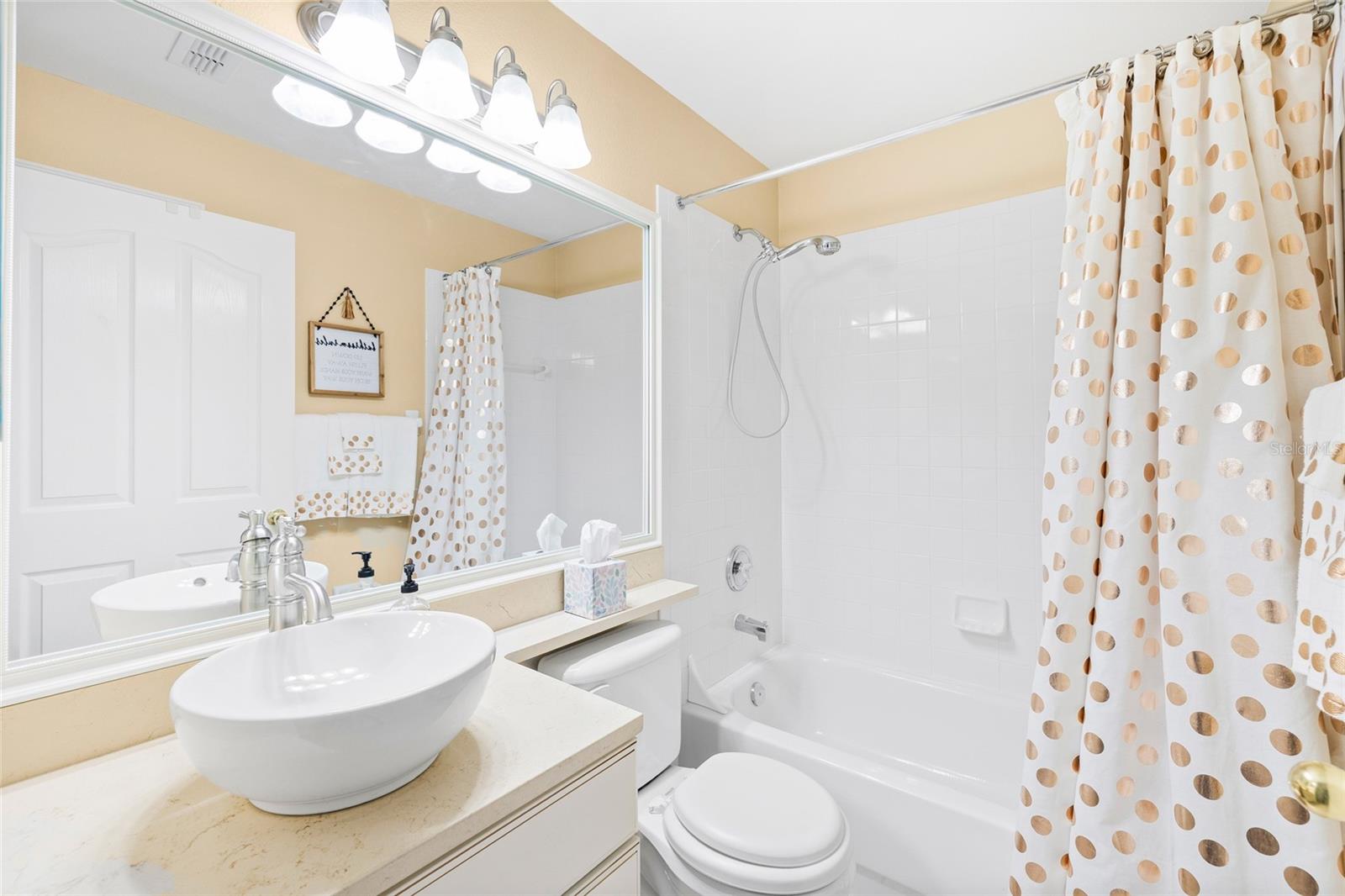 Hall bath!