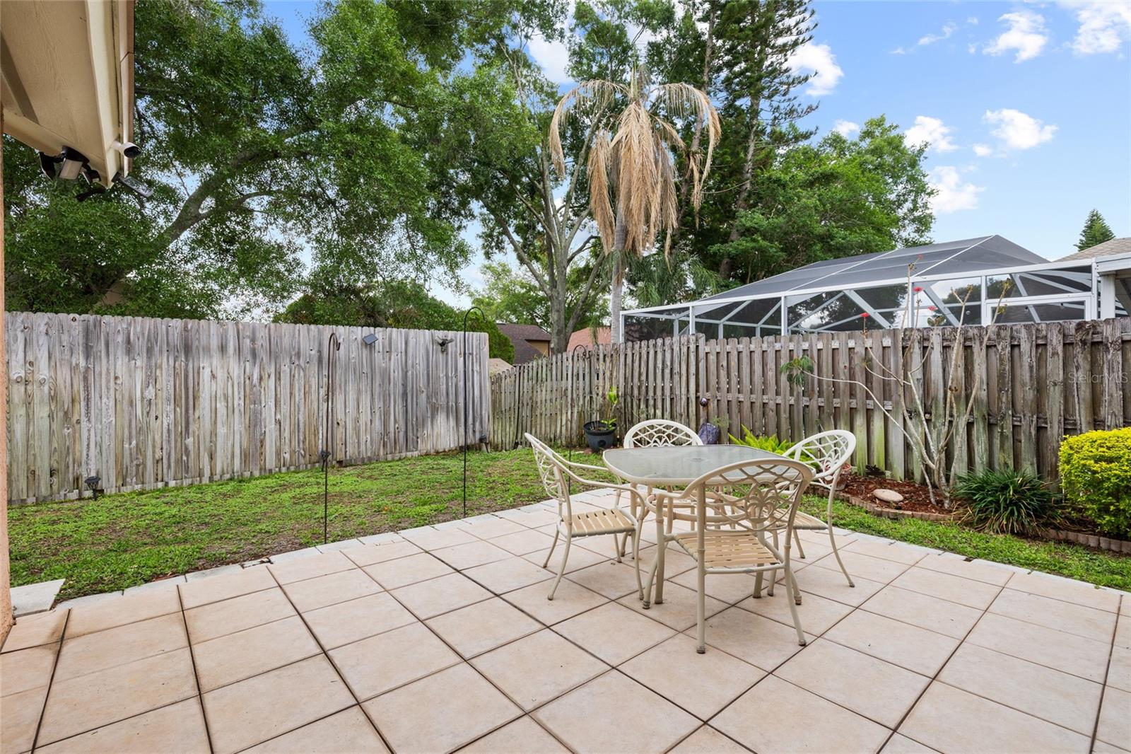 Back yard patio!
