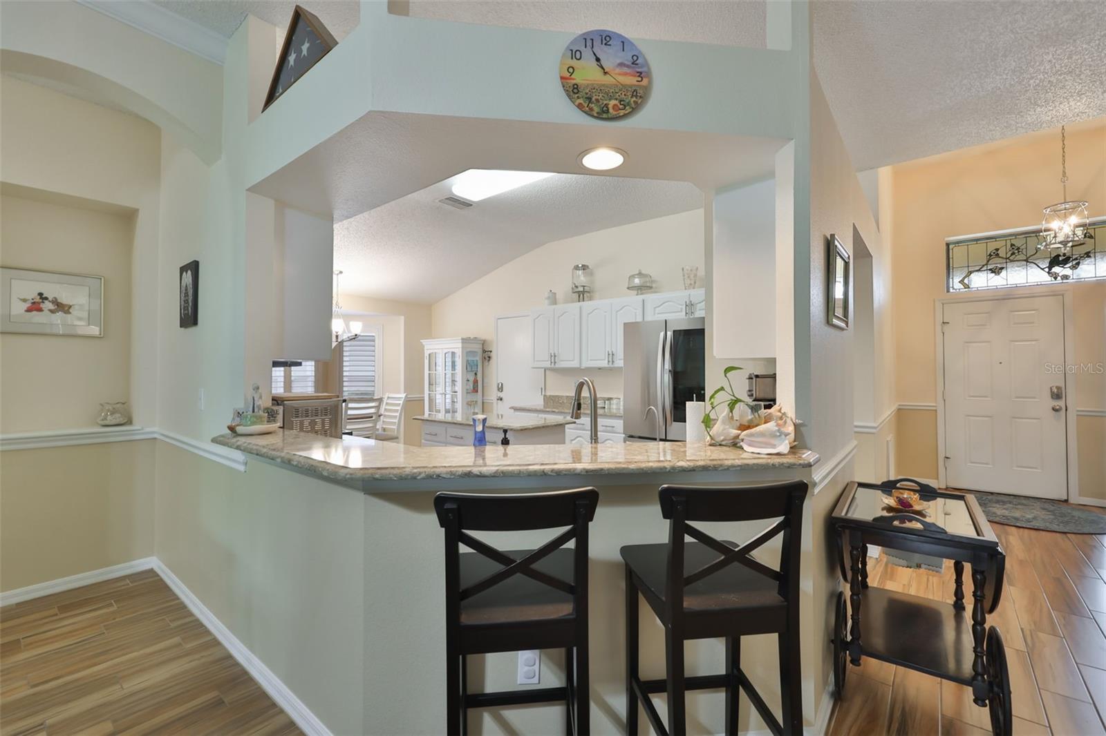 Looking into Kitchen