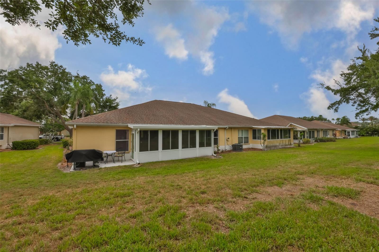 Back of the home