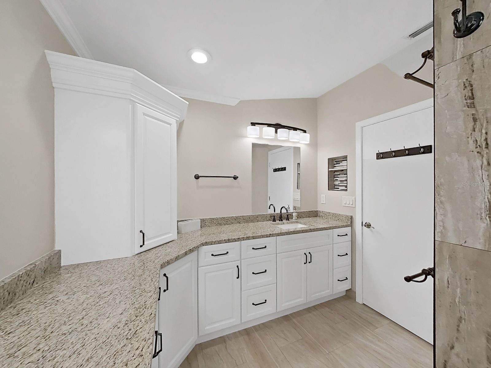 Wait until you open these drawers and cabinets, wired slide out baskets, make organizing easy.