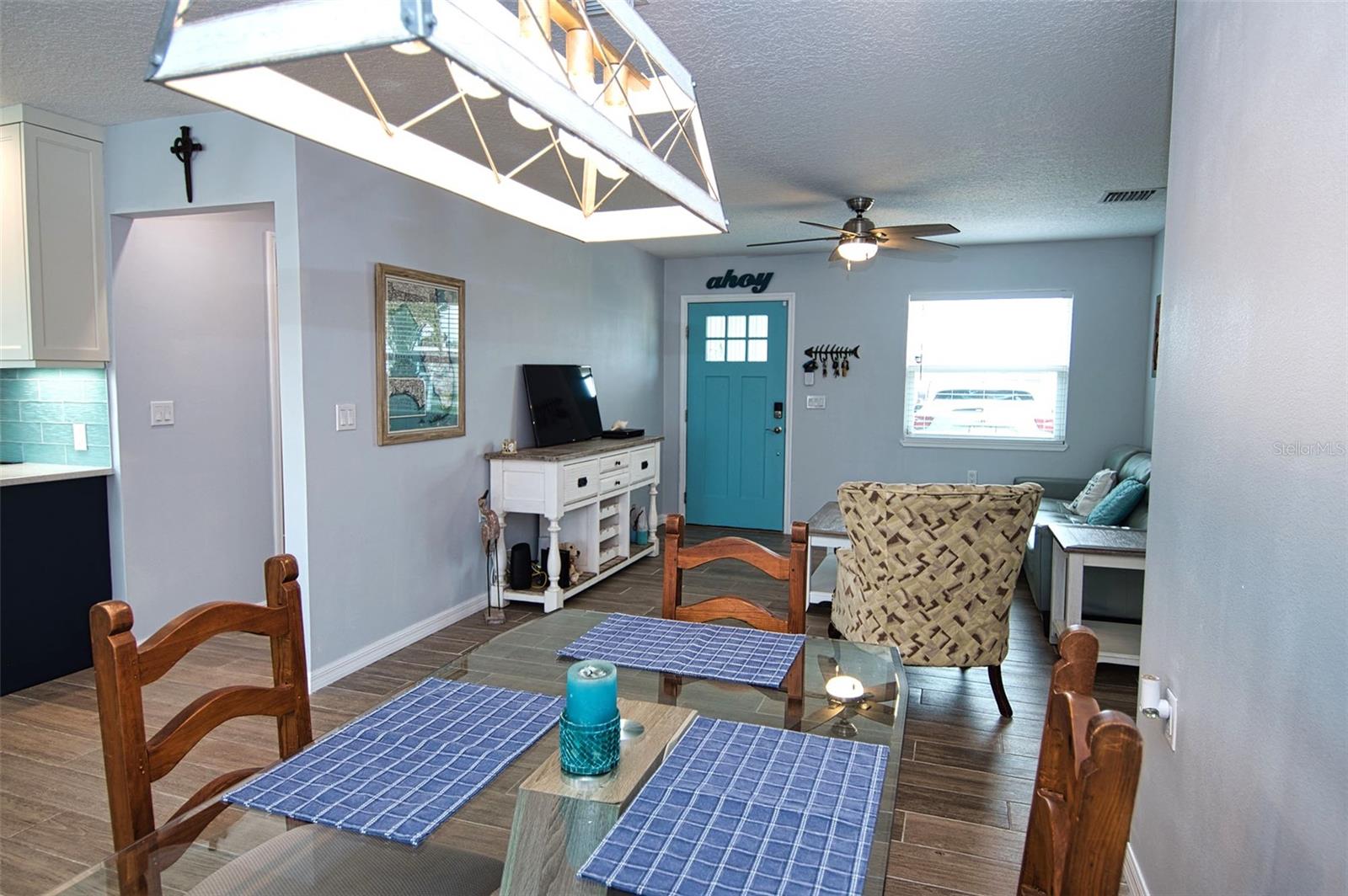 Open floor plan.