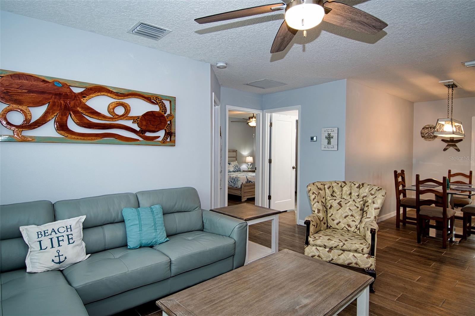 Relax and stretch out in this open Living Room space.