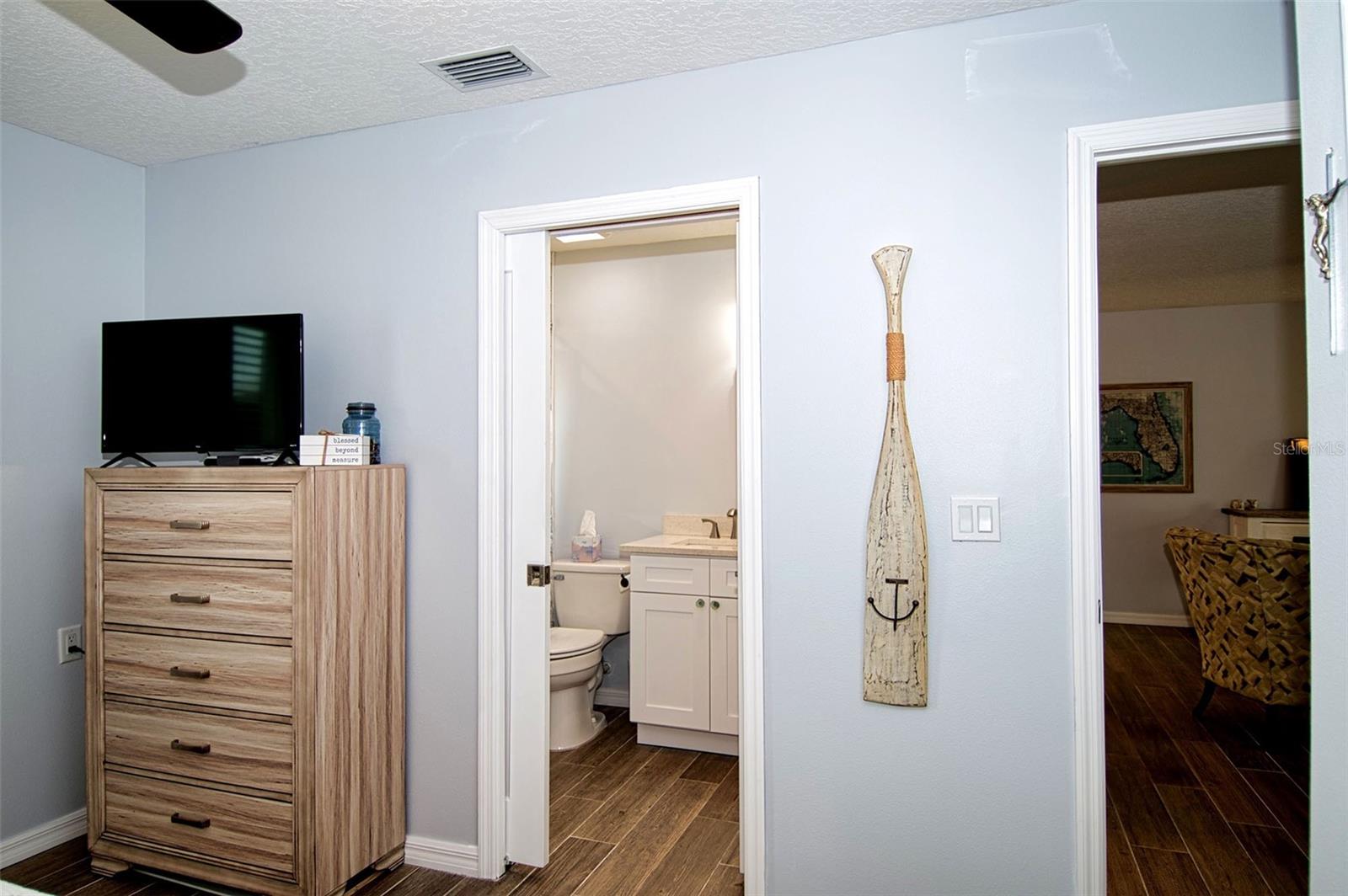 Master Bedroom with access to Master Bath.