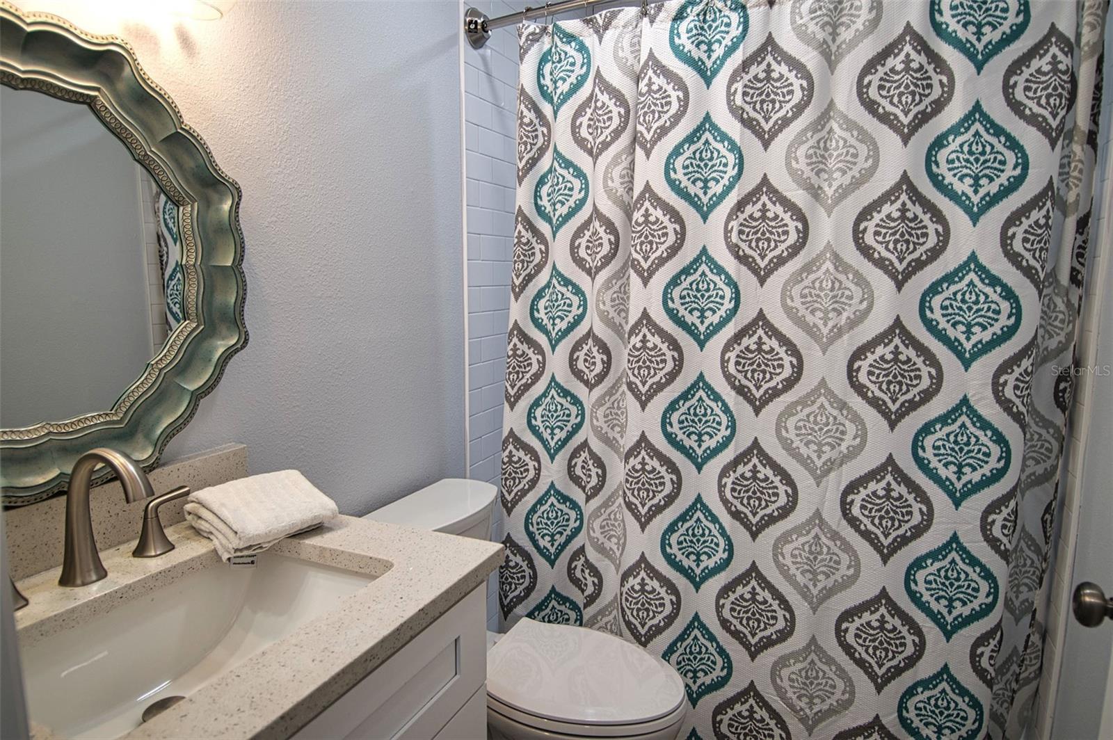 Full bath #2 with tub/shower combination,