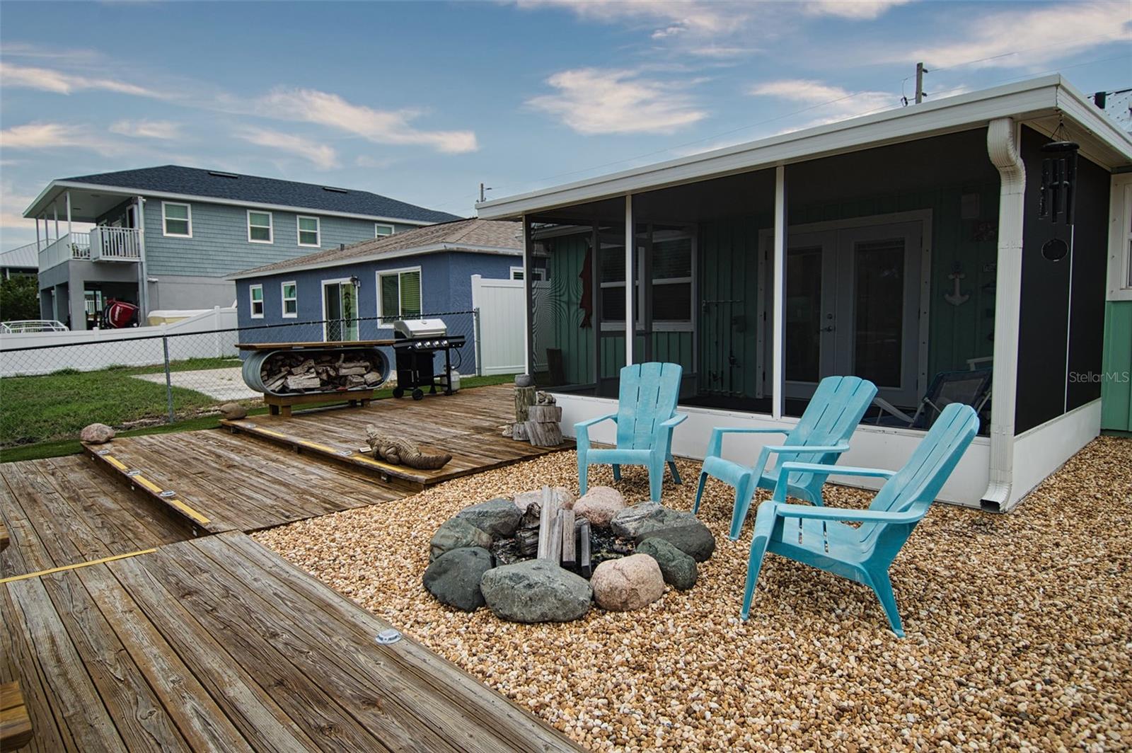 Enjoy visiting with friends or just enjoying a Summer Breeze in your backyard space.