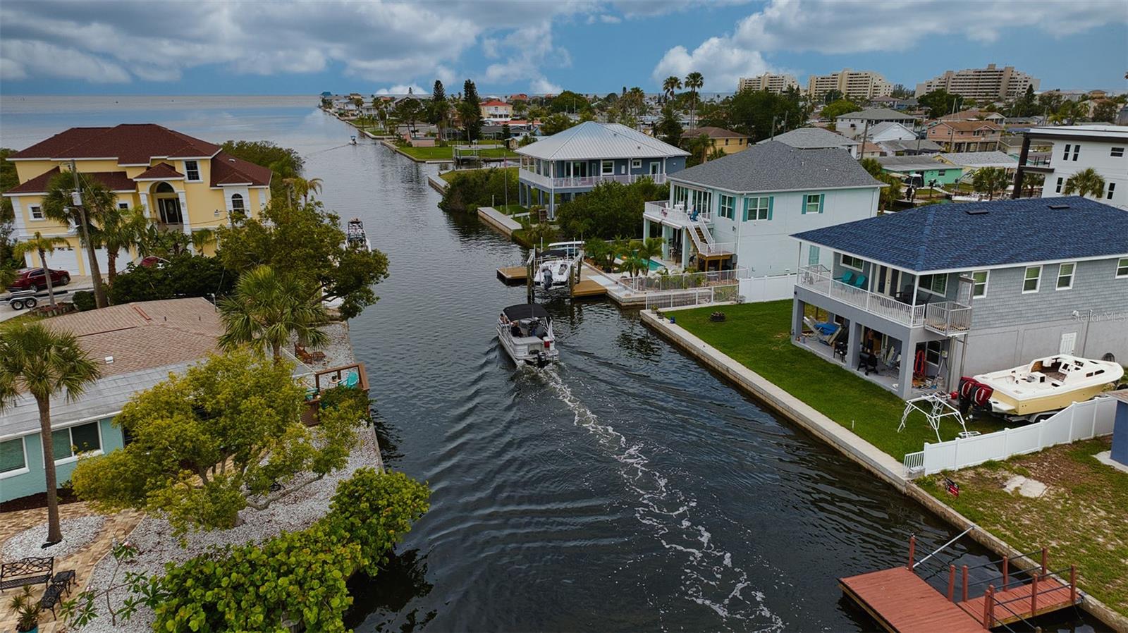 Just a short hop, skip and jump to open Gulf of America waters from your backyard.