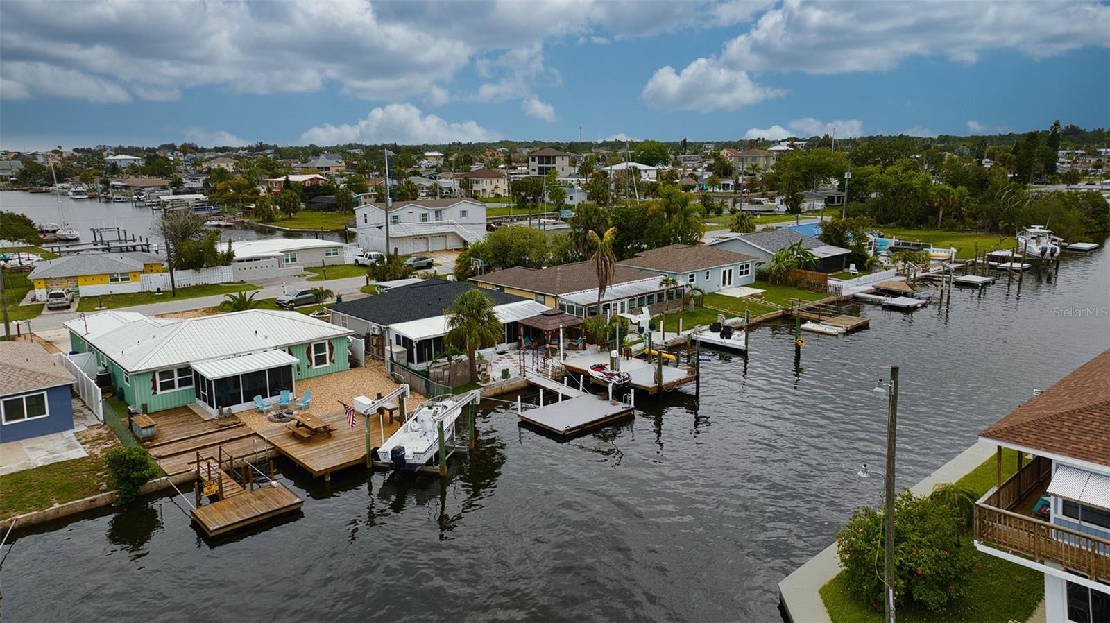 Aerial view of your "Beach House" coastal home.
