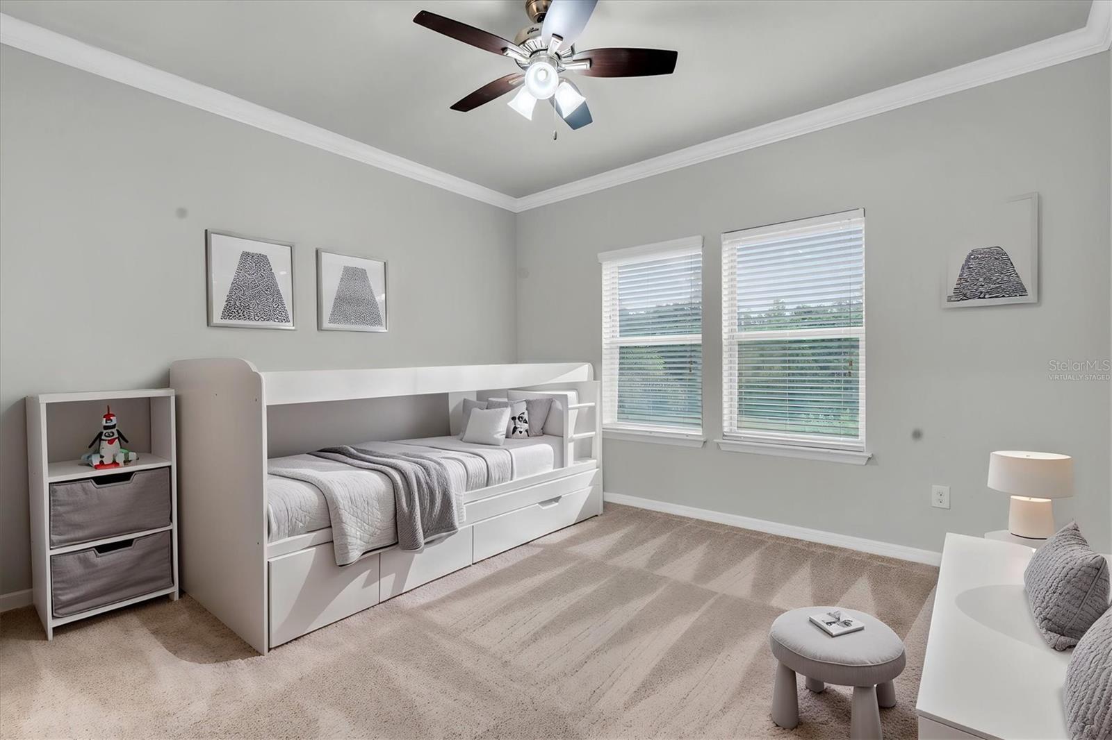 First Kids room-Virtually staged