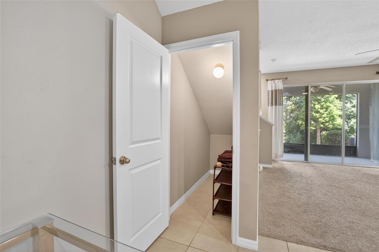 UNDER STAIR CLOSET