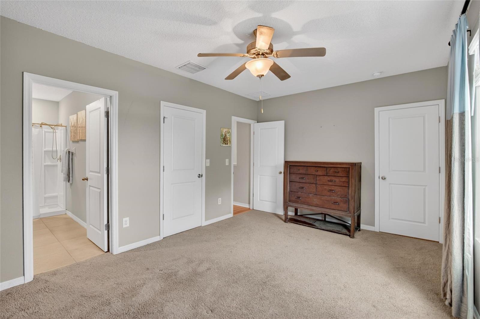 PRIMARY ROOM HAS TWO CLOSETS