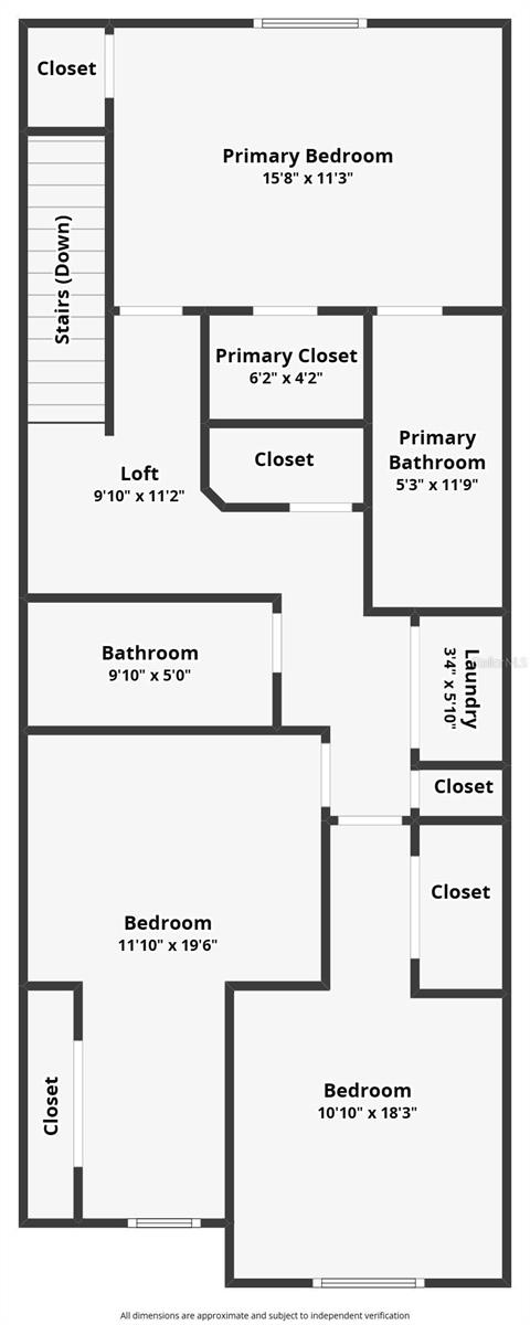 FLOOR PLAN SECOND FLOOR